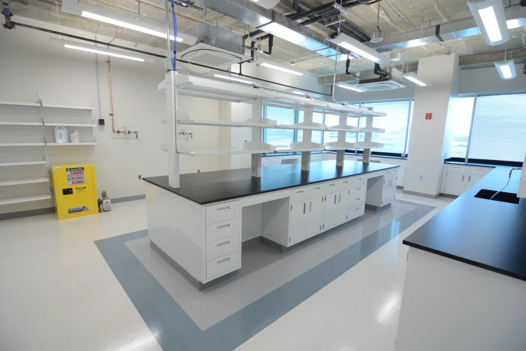 Laboratory interior